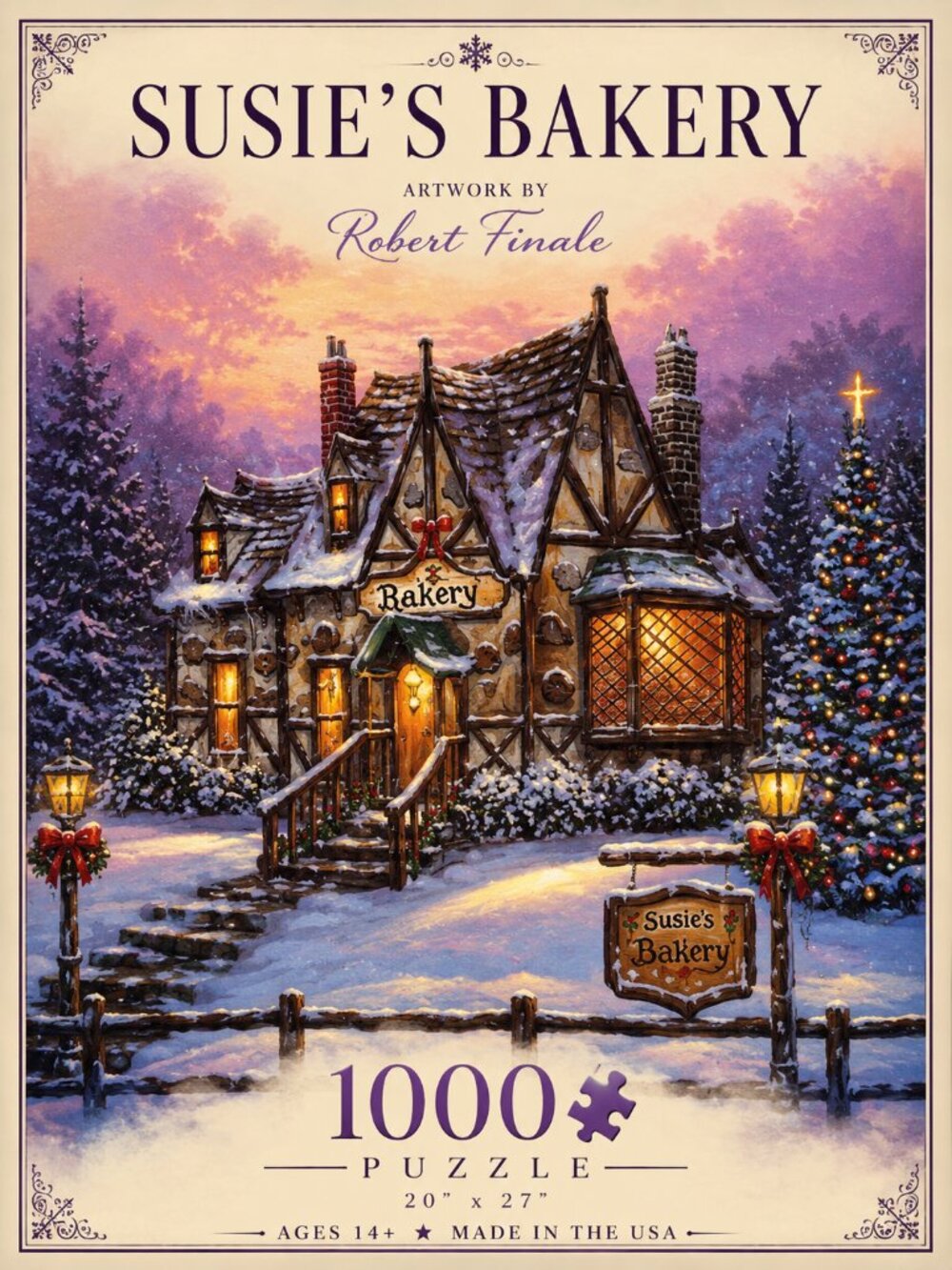 Spilsbury Robert Finale Susie's Bakery 1000 Piece Christmas Puzzle